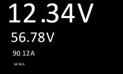 Large font for ESP32
